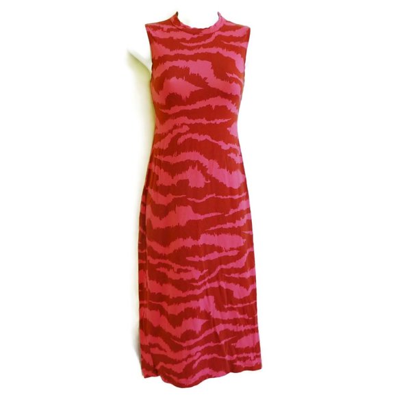 Corey Lynn Calter Dresses & Skirts - Corey Lynn Calter Nicolette Midi Dress Wildlife Animal Viscose Spandex USA XS